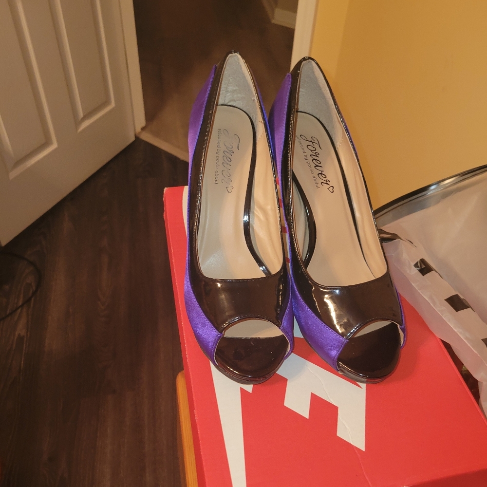 Purple heels